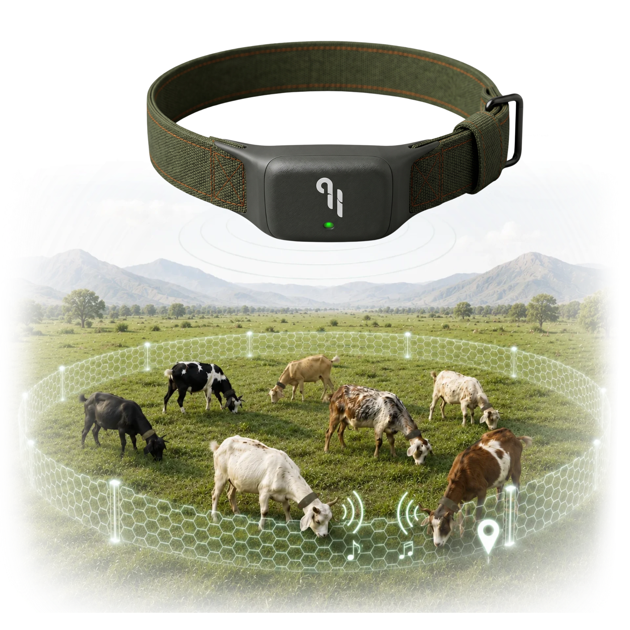 Drawing a virtual paddock in the HERDOS app